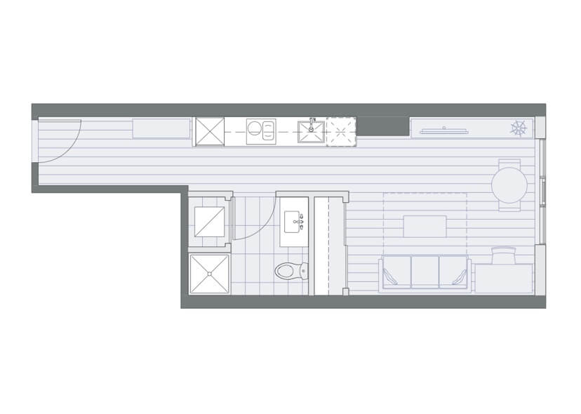 Seattle House Releases Sample Floor Plans And Kitchen Renderings Urban Living