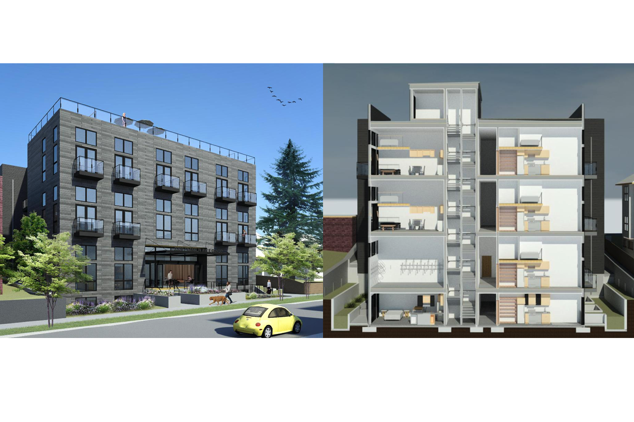 Updated renderings for Build Urban's Eastlake condos Urban Living