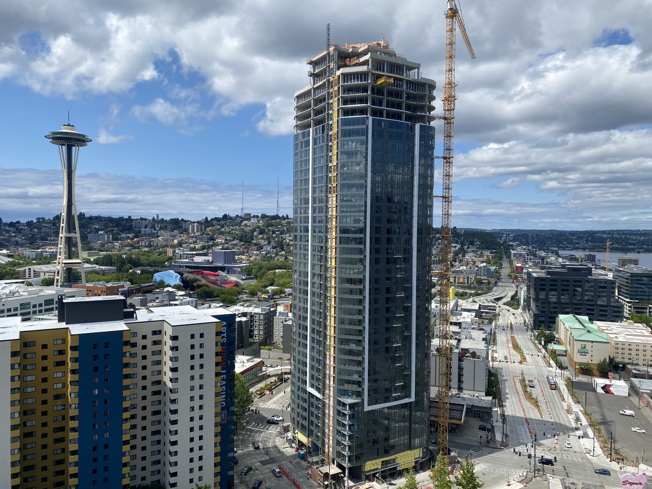 Spire tops out - Urban Living